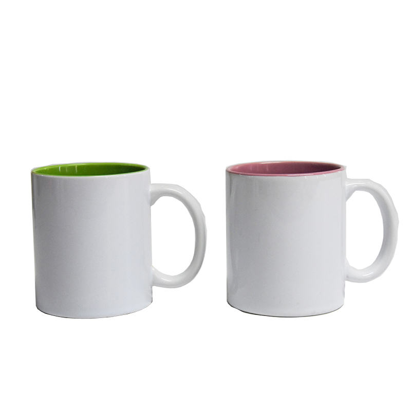 ceramic two tone sublimation mug