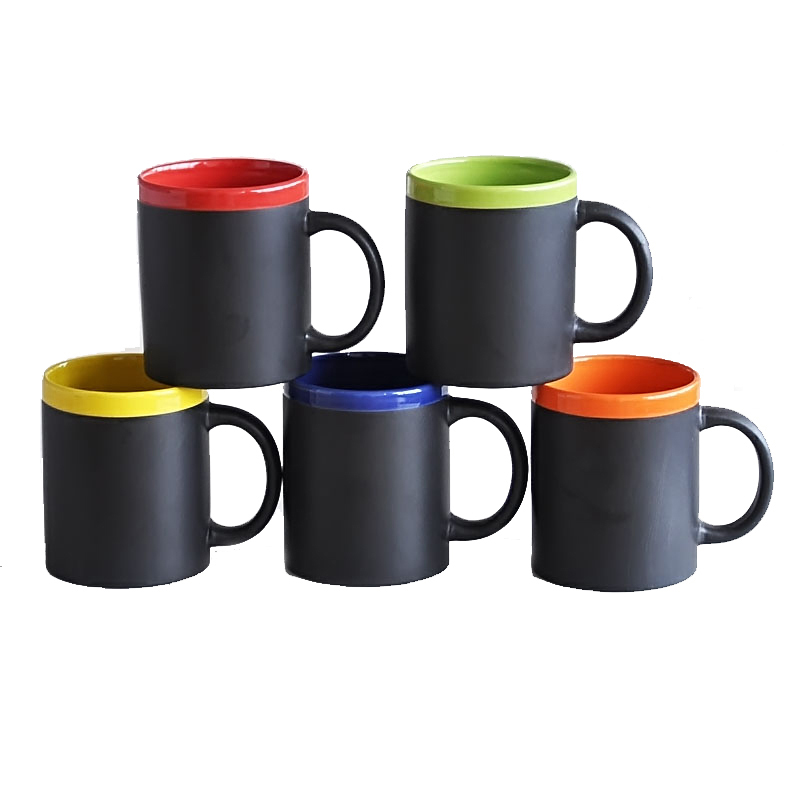 Ceramic and Solid Color Can Shape Mug with Customized