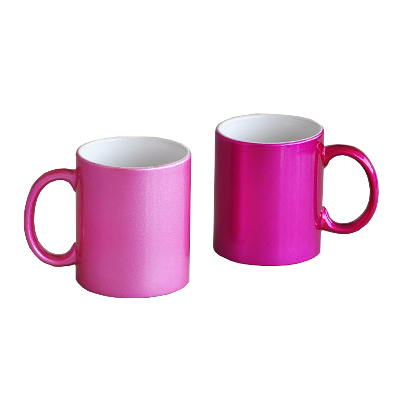 Custom printed color coated porcelain cup for you